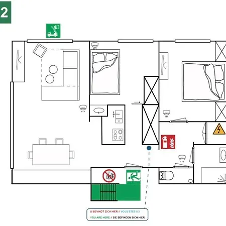 Appartement Rising Sun Westende *